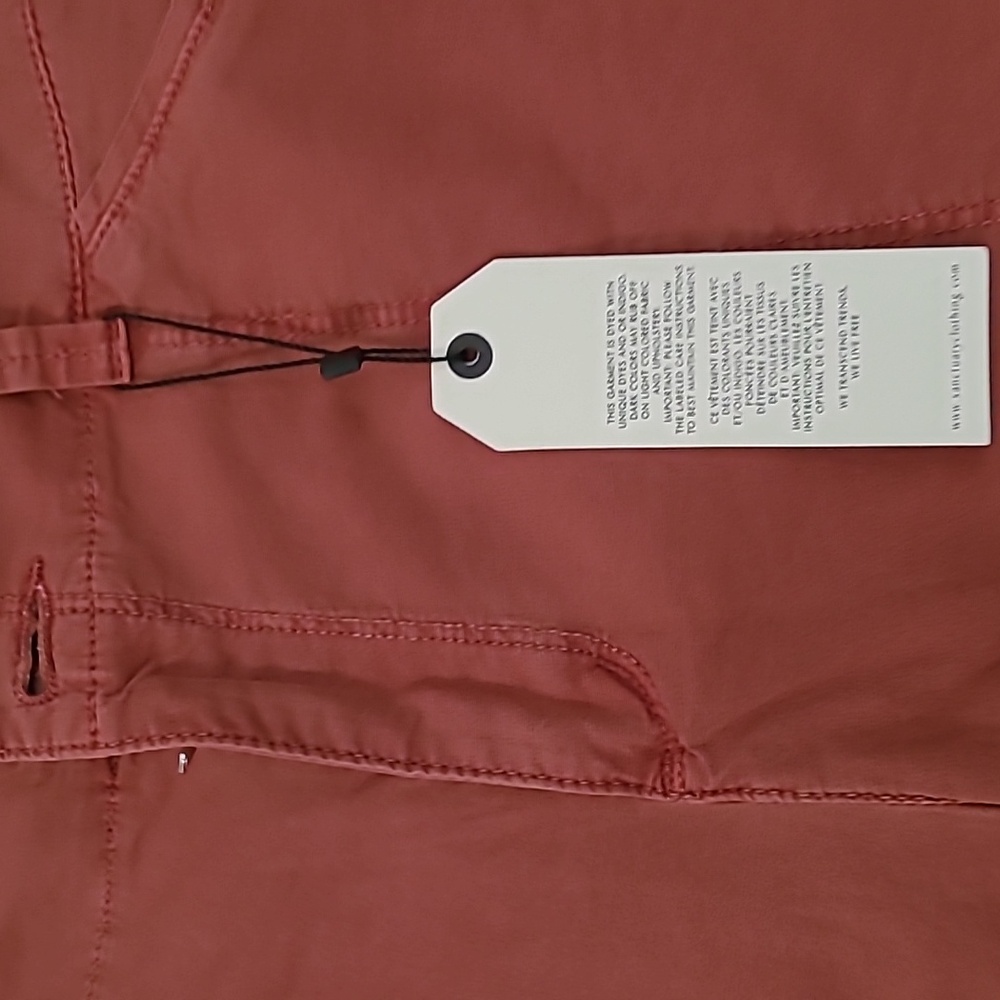 Nwt Santuary Women's Rust Shorts - Picture 2 of 4